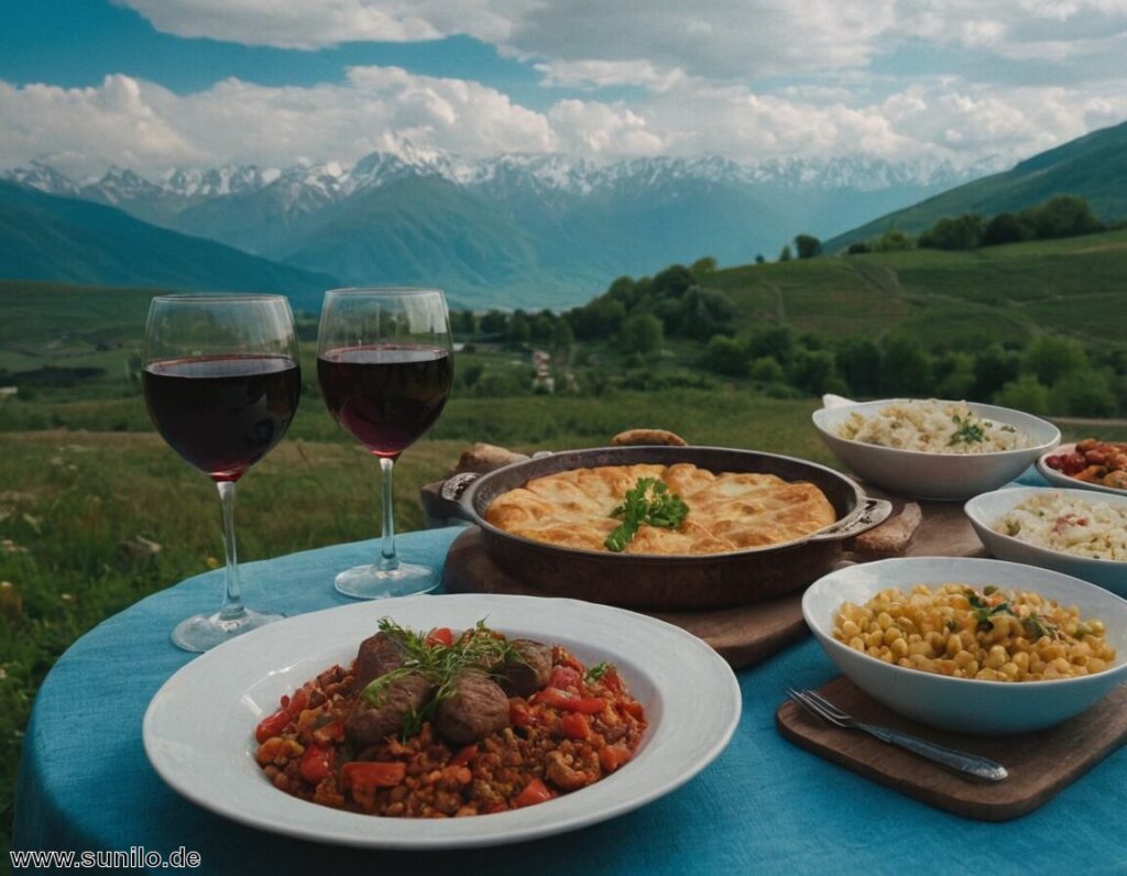 Georgien: Kulinarik und Kaukasus