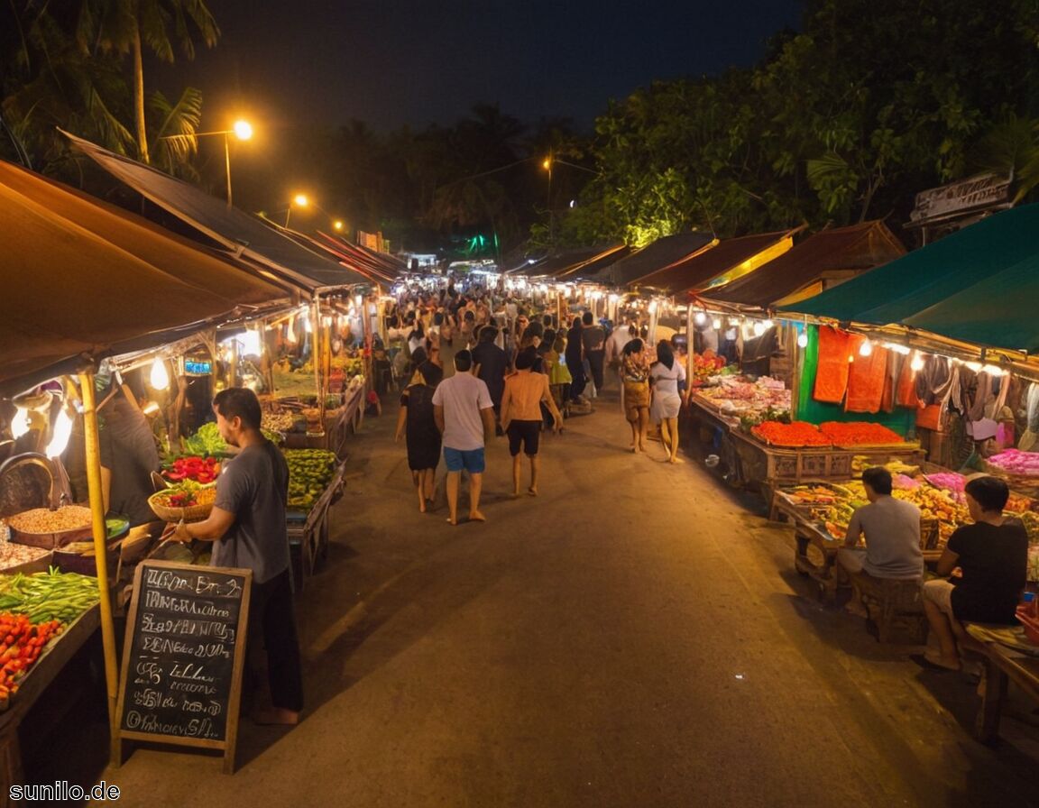 Nachtleben und lokale Märkte erkunden - KoH Samui » Entspannung und Abenteuer auf der Insel